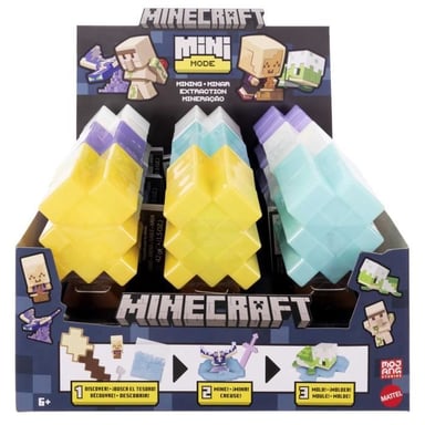 Minecraft-Mini-Cabezas Modulares - Surtido de figuras - Minecraft - HTK99 (modelo aleatorio)