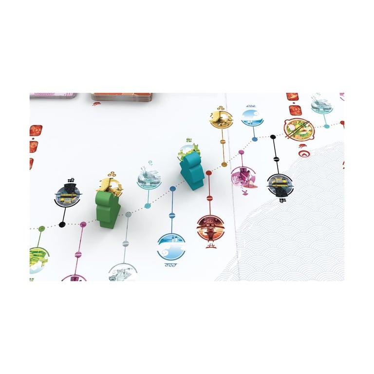 Jeu de société : Tokaido Asmodee - vue 5