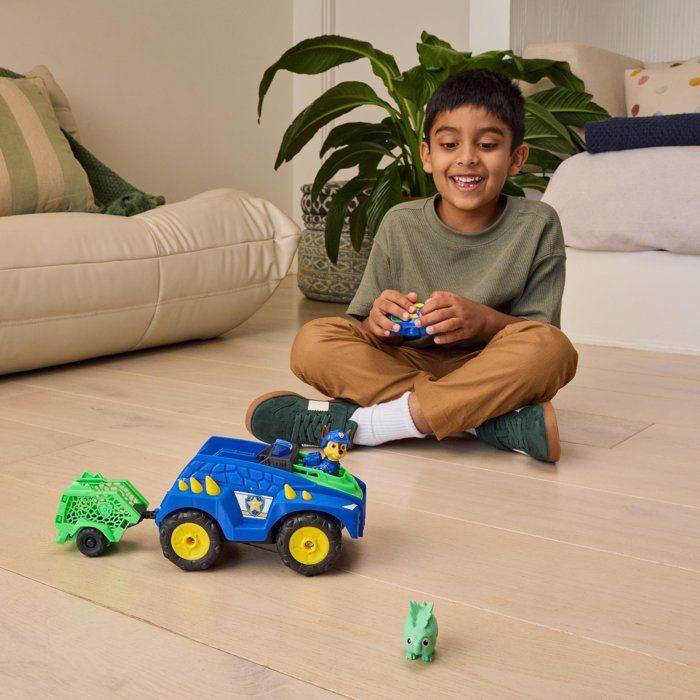 Véhicule Rc Tow & Dash Chase La Pat Patrouille Le Film Mission Dino SPINMASTER A Partir De - vue 5