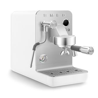 Machine À Café Expresso SMEG EMC02WHMEU – 15 Bars, Manuelle, Mousseur À Lait - vue 6