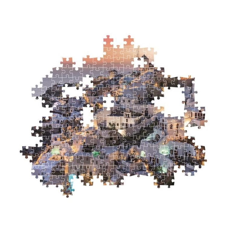CLEMENTONI - Compact 1000 pieces - Shades of Santorini - Neuf
