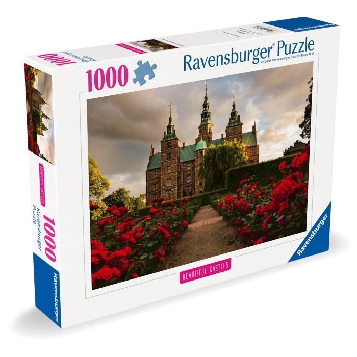 Puzzle 1000 pièces : Château de Rosenborg Danemark Ravensburger France - vue 4