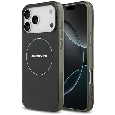 Cover AMG Double Layer Trasparente Smoked per iPhone 17 Pro Max
