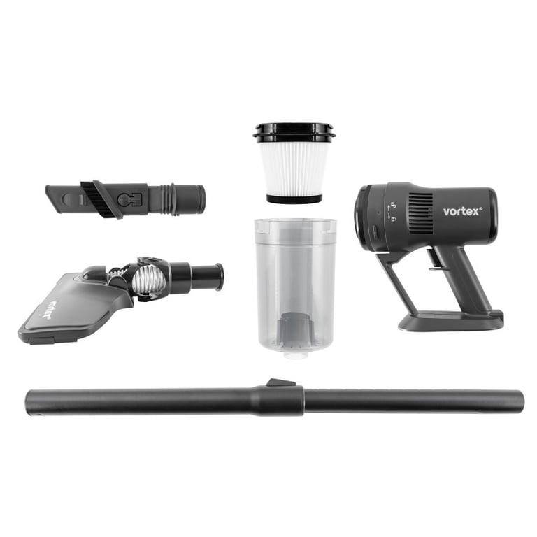 Vortex Aspirateur Balai 2en1 Sans Fil Autonomie 40min Filtre Hepa Fourni Avec Support Mural - vue 3