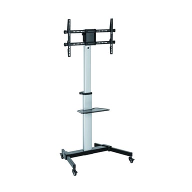 Techly ICA-TR 1546 supporto per televisore 2,18 m (86'') Nero, Grigio