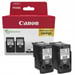 Canon Juego de 2 cartuchos de tinta PG540L - negro