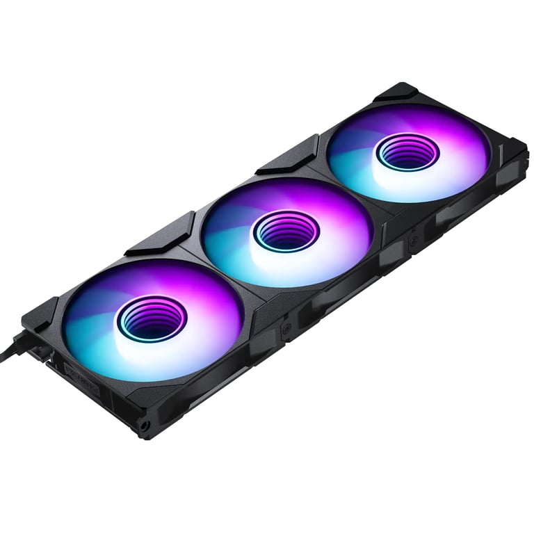 Phanteks Lot de 3 Ventilateurs de boitier M25 Gen2 RGB 12cm Neuf
