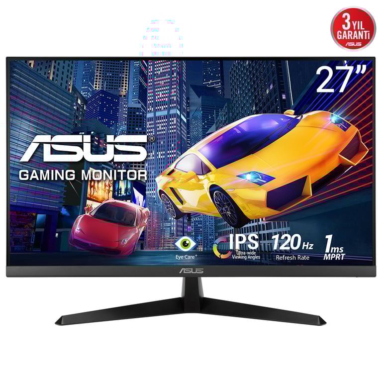 ASUS Moniteur VY279HGR Eye Care – 27 Pouces FHD 1920 x 1080 IPS 120 Hz OC SmoothMotion 1 ms Adaptive Sync Technologie Eye Care Plus lumière Flicker Free - vue 10