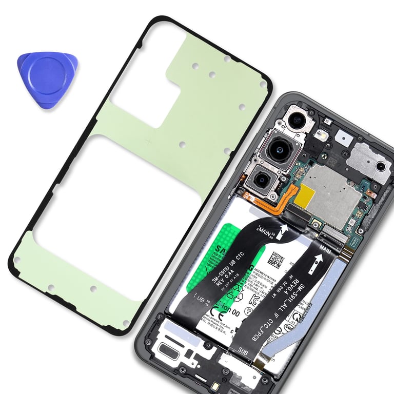 Samsung Kit Adhésif Cache Batterie Original pour Galaxy S23 Service Pack - vue 3