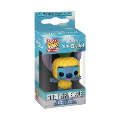 Figurine Funko Pop Keychain Porte clé Stitch ananas