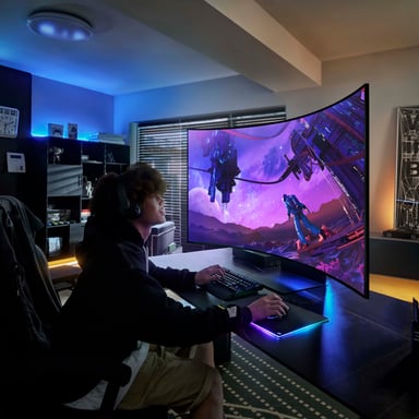 Samsung Odyssey ARK 139,7 cm (55'') 3840 x 2160 pixels 4K Ultra HD Noir