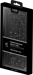 Cover a libro Bling Strass per Apple iPhone 6 Plus/6s Plus/ 7 Plus/8 Plus, Mezzanotte Nera