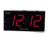 Réquive d'alarme numérique avec fonction de répétition - double réveil - grand écran rouge - conception élégante (HCG006)