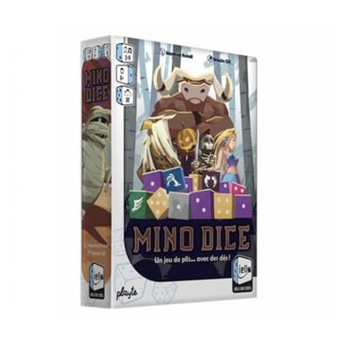 Jeu de Dés Mino Dice IELLO - Stratégie et Fun pour Toute la Famille
