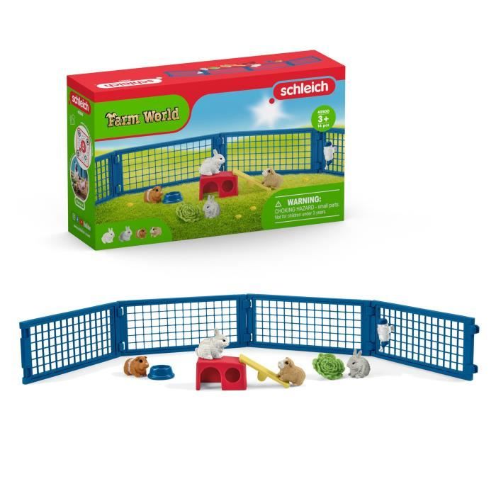 Schleich Maison pour lapins et cochons d'Inde 42500 Neuf