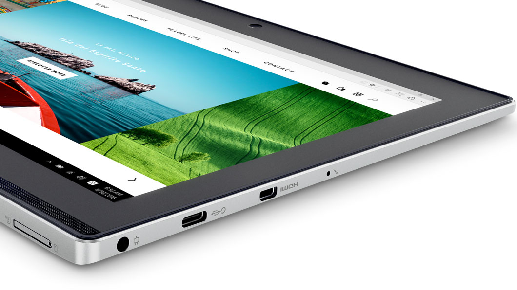 Lenovo Miix 320 Intel Atom® x5 Z8350 Hybride 2 en 1 25 6 cm 10.1 Écran tactile HD 4 Go DDR3 SDRAM eMMC Windows 10 Home Neuf - vue 3