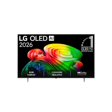 Téléviseur LG OLED65B65LA.AEU Smart TV OLED 65 4K AI webOS 26 120 Hz Dolby Vision Noir