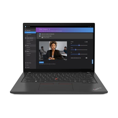 Lenovo ThinkPad T14 Gen 4 (Intel) Intel® Core™ i7 i7-1355U Portátil 35,6 cm (14'') WUXGA 16 GB DDR5-SDRAM 512 GB SSD Wi-Fi 6E (802.11ax) Windows 11 Pro Francés Negro