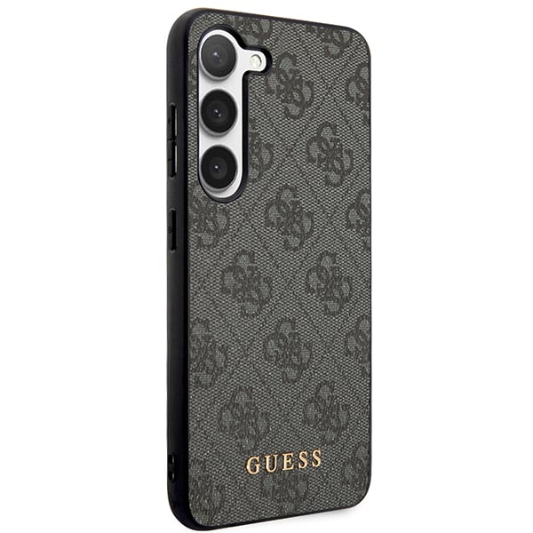 Coque de téléphone Guess Samsung Galaxy S23 Protection contre chocs Texture saffiano - vue 4