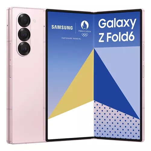 Galaxy Z Fold6 (5G), 256Go, Rose, Débloqué - Neuf