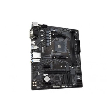 Scheda Madre GIGABYTE A520M S2H - Supporta i processori AMD Ryzen serie 5000 AM4, VRM digitale puro a 4+3 fasi, fino a 5100 MHz DDR4 (OC), PCIe 3.0 x4 M.2, GbE LAN, USB 3.2 Gen 1