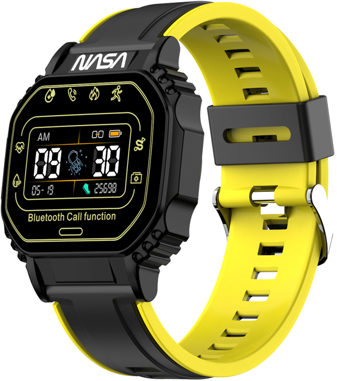 NASA Montre Connectée; Smartwatch; Sport; IP67; Santé; Images de l'univers; Android - iOS; Mod : BNA