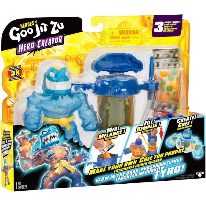 Figurine HEROES OF GOO JIT ZU Creator rayon x Tyro 11 cm - vue 2