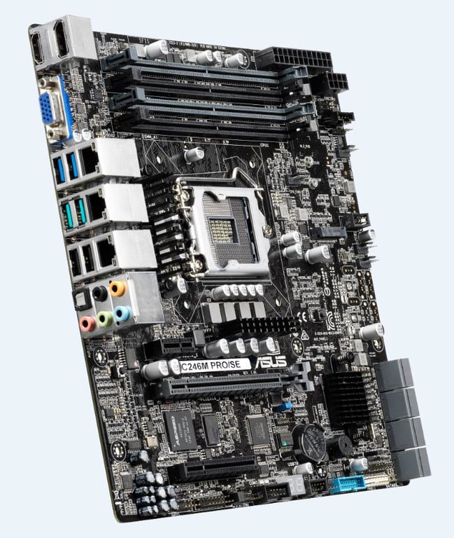 ASUS WS C246M PROSE Intel C246 LGA 1151 Emplacement H4 Neuf - vue 2