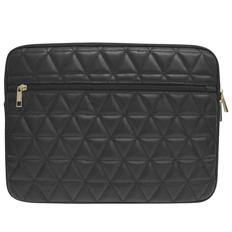 Housse pour Ordinateur Portable 13 Pouces Quilted avec Poche Arrière Zippée Neuf - vue 2