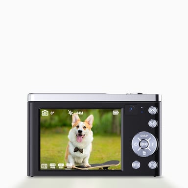 Caméra numérique 5K avec zoom optique 5X et stabilisation anti-tremblement