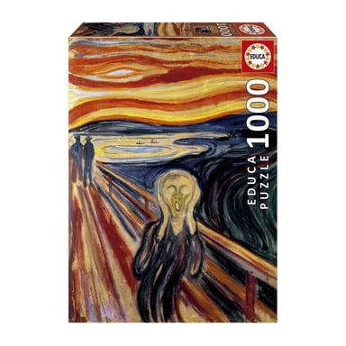 L'urlo di Edvard Munch Puzzle da 1000 pezzi - Art et Plaisir