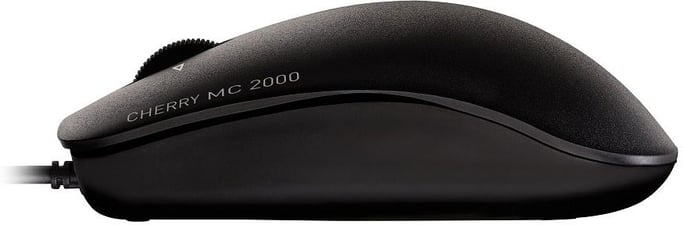 CHERRY MC 2000 Mouse con cavo, rotella di scorrimento multidirezionale, nero, USB