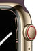Apple Watch Series 7 OLED 45 mm Numérique Écran tactile 4G Or Wifi GPS (satellite), bordeaux