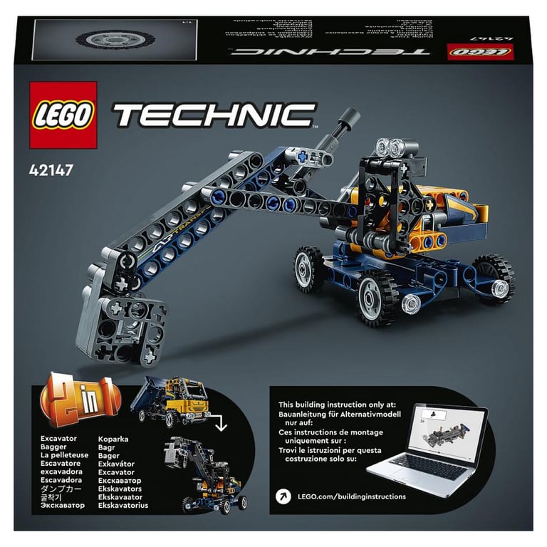 LEGO® Technic 42147 - Camion à Benne Basculante pour Enfants de 7 Ans et Plus - Neuf