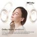 OpenDots 2 - Ecouteurs sans fil True Wireless à conduction aérienne Ear Ring, Blanc