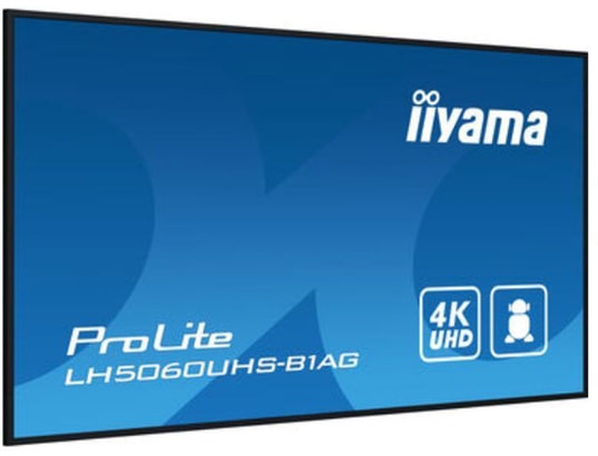 iiyama ProLite LH5060UHS B1AG Classe de diagonale 50 49.5 visualisable écran LCD rétro éclairé par LED signalisation numérique avec lecteur multimédia SoC intégré Android 4K UHD... - vue 7