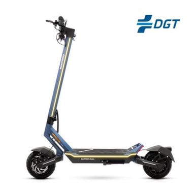 Trottinette électrique - smartGyro Raptor DUAL EVO, approuvé DGT, puissance maximale 1000 W, 16000 mAh, 25 km/h