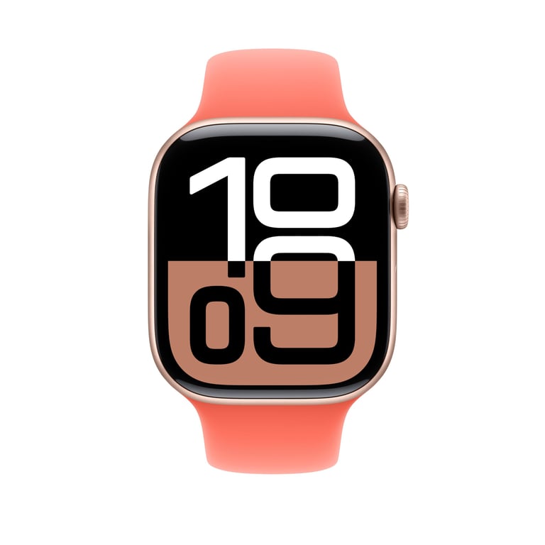 Apple MDT64ZM/A accessoire intelligent à porter sur soi Bande Orange Fluoroélastomère - Neuf