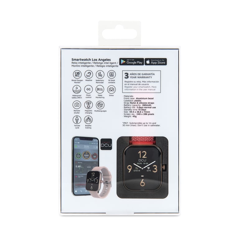 DCU Advance Tecnologic Los Angeles 4 57 cm 1.8 TFT 44.5 mm Numérique 240 x 286 pixels Écran tactile Neuf - vue 2