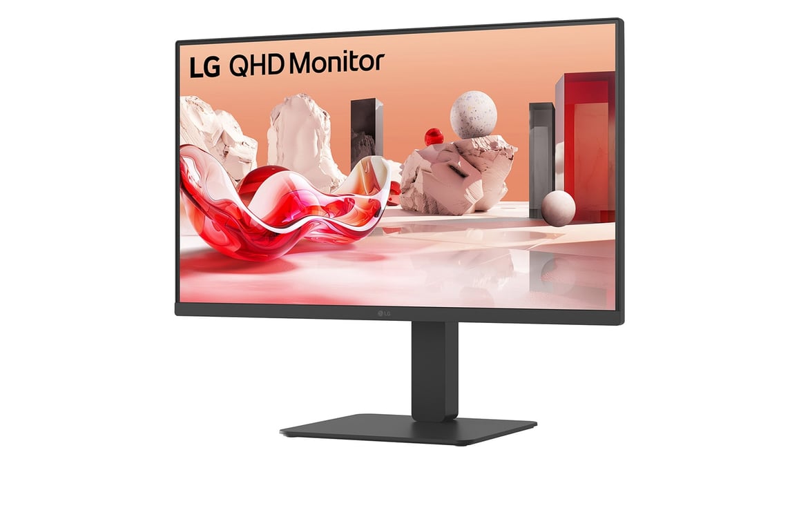 LG 27BA54QB-B écran plat de PC 68,6 cm (27 ) 2560 x 1440 pixels Quad HD LCD Noir - Neuf