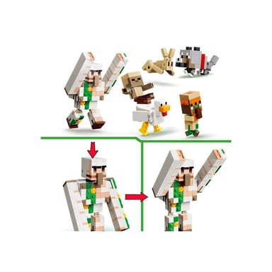 LEGO Minecraft - L’Attaque du Désert du Poulet Chevauché - 21592 - vue 8