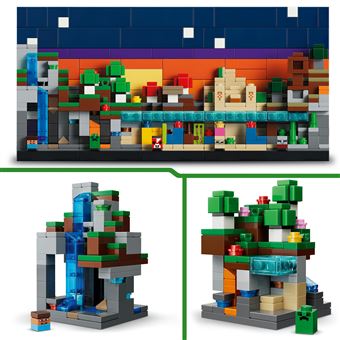 LEGO Minecraft 21589 Mini biomes - Neuf