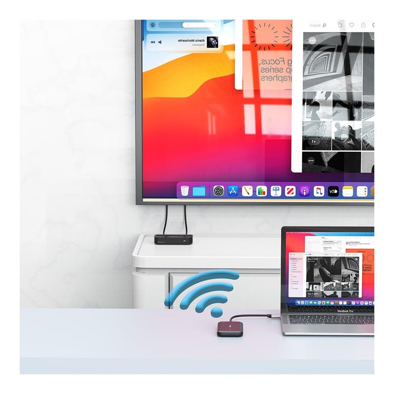 Adaptateur USB C Verbatim 32146 Récepteur Émetteur jusquà 10 - vue 3
