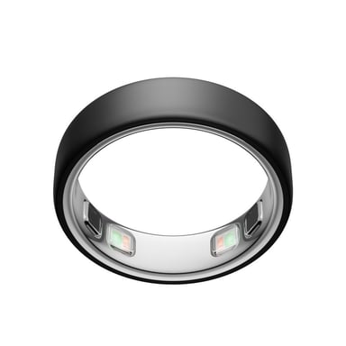 Anillo conectado Oura Ring 5 Stealth Talla 9 Gris titanio aeroespacial IP68 sensores LED 50+ métricas Bluetooth