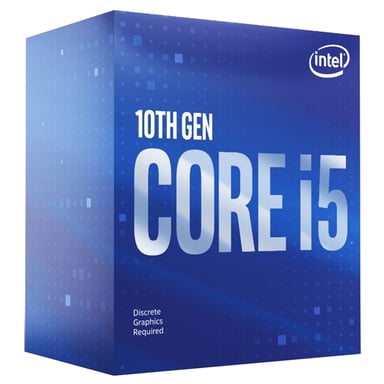 Procesador INTEL Core i5 10400F 6 núcleos 2.9 GHz con caché de 12 MB y socket LGA1200