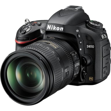 Nikon D610 + AF-S 28-300mm f/3.5-5.6G ED VR + 32GB Kit d'appareil-photo SLR 24,3 MP CMOS 6016 x 4016 pixels Noir