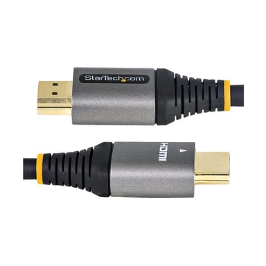 StarTech.com 1 m di cavo HDMI 2.1 8K - Cavo HDMI 48Gbps certificato ad altissima velocità - 8K 60Hz/4K 120Hz HDR10+ eARC - Cavo HDMI 8K Ultra HD - Display - Manicotto flessibile TPE