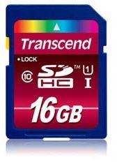 Transcend TS16GSDHC10U1 mémoire flash SDHC MLC Classe 10 Neuf - vue 2