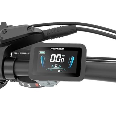 Vélo Électrique Foride Xtremer 2, Moteur 250W, Batterie 36V 15.6Ah, Pneus 27.5''X2.35'', Autonomie 120 km, Transmission Shimano 24 vitesses, Frein à disque hydraulique, Convient aux déplacements quotidiens