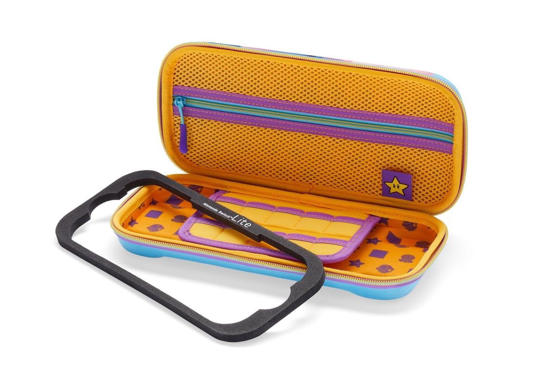 PowerA NSCS0302-01 Housse de protection pour console de jeux portable Boîtier robuste Nintendo Mesh, Caoutchouc Multicolore - Neuf
